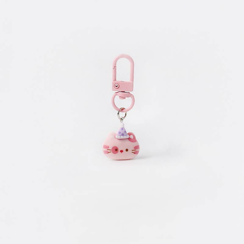 Cute And Funny Cat Keychain