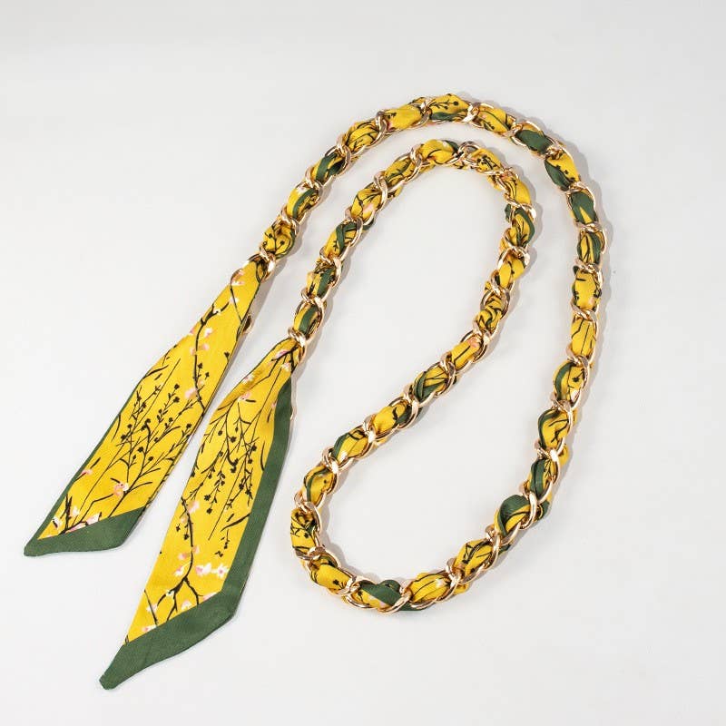 Coco Style Fabric Woven Chain Bag Strap Replacement