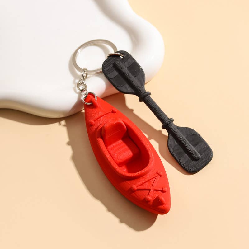 Mini Kayak Paddle Keychain