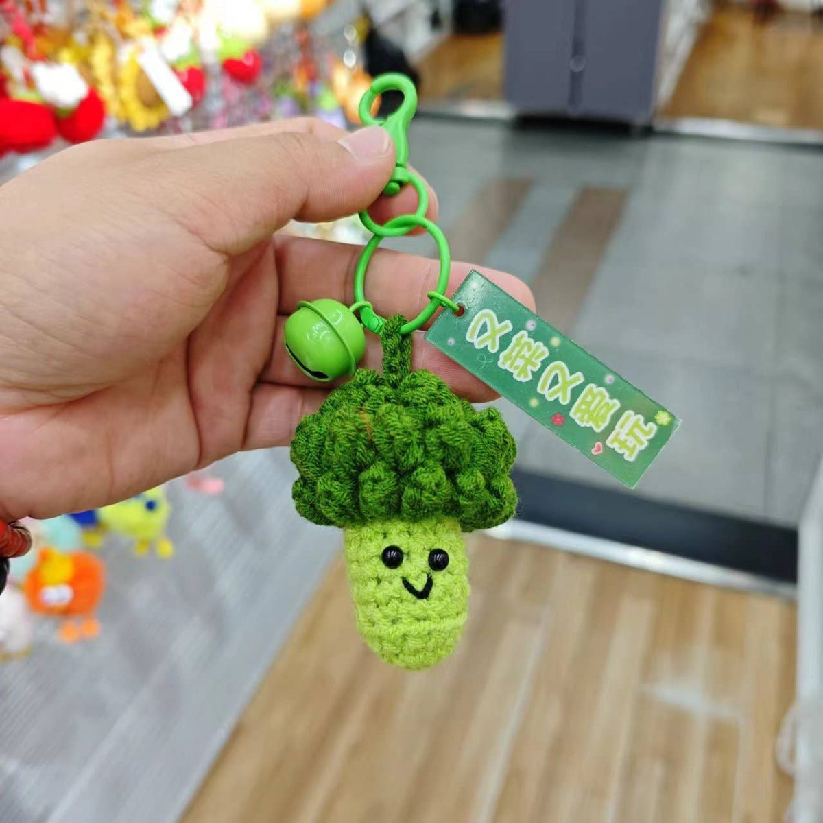 Fruit Keychain Accessories Cute Metal Handcrafted Style