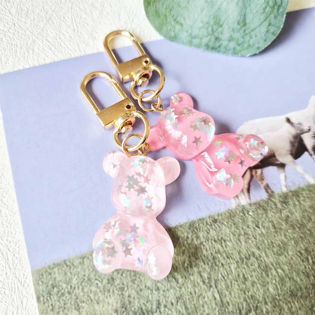 Cute Bear Pendant Candy Key Charms