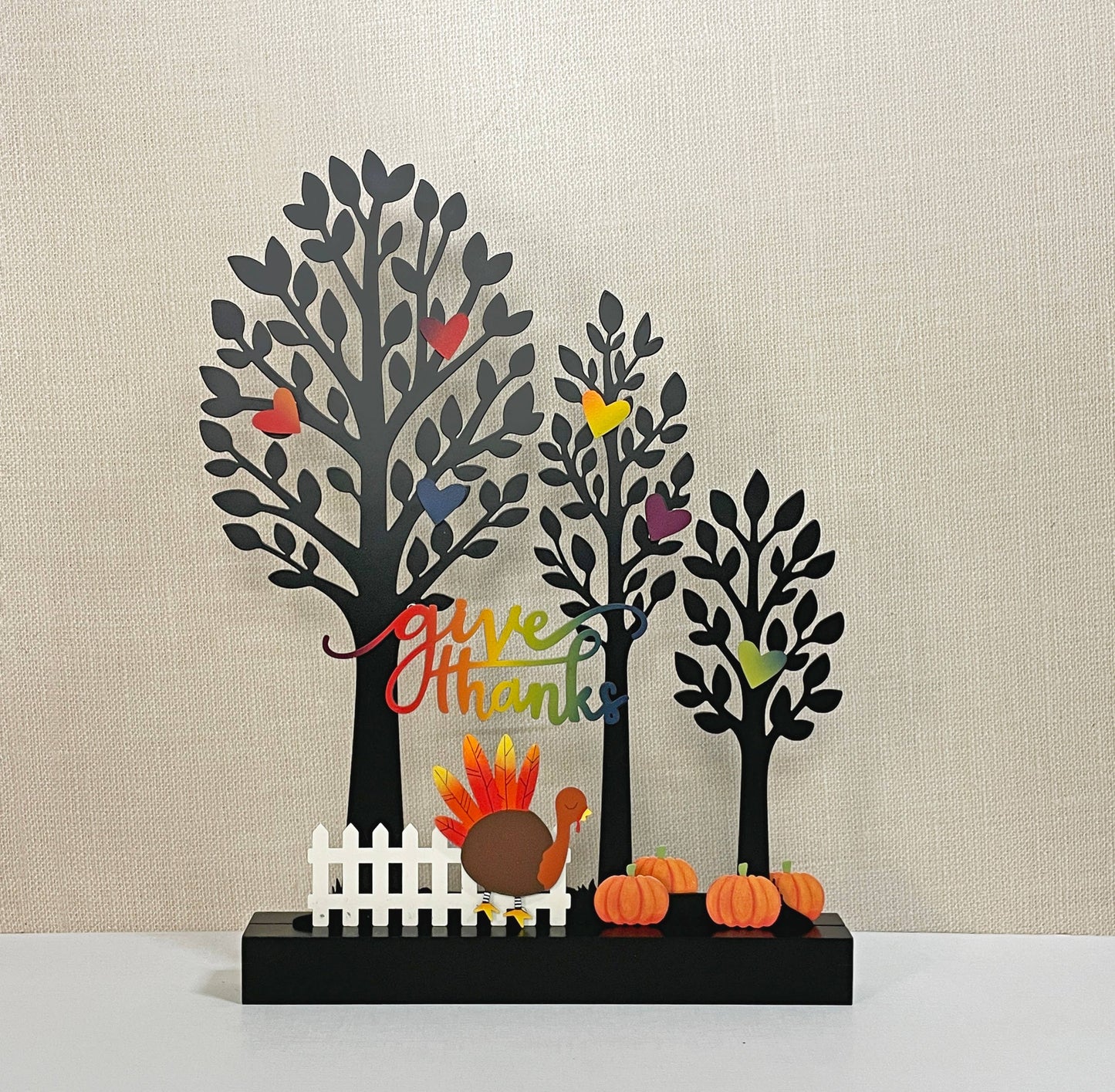 Everyday Tree Magnetic Decor w/ Wood Base, Home Decor