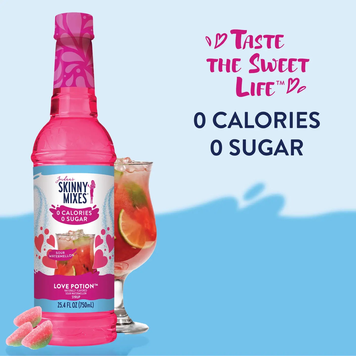 Sugar Free Sour Love Potion Syrup