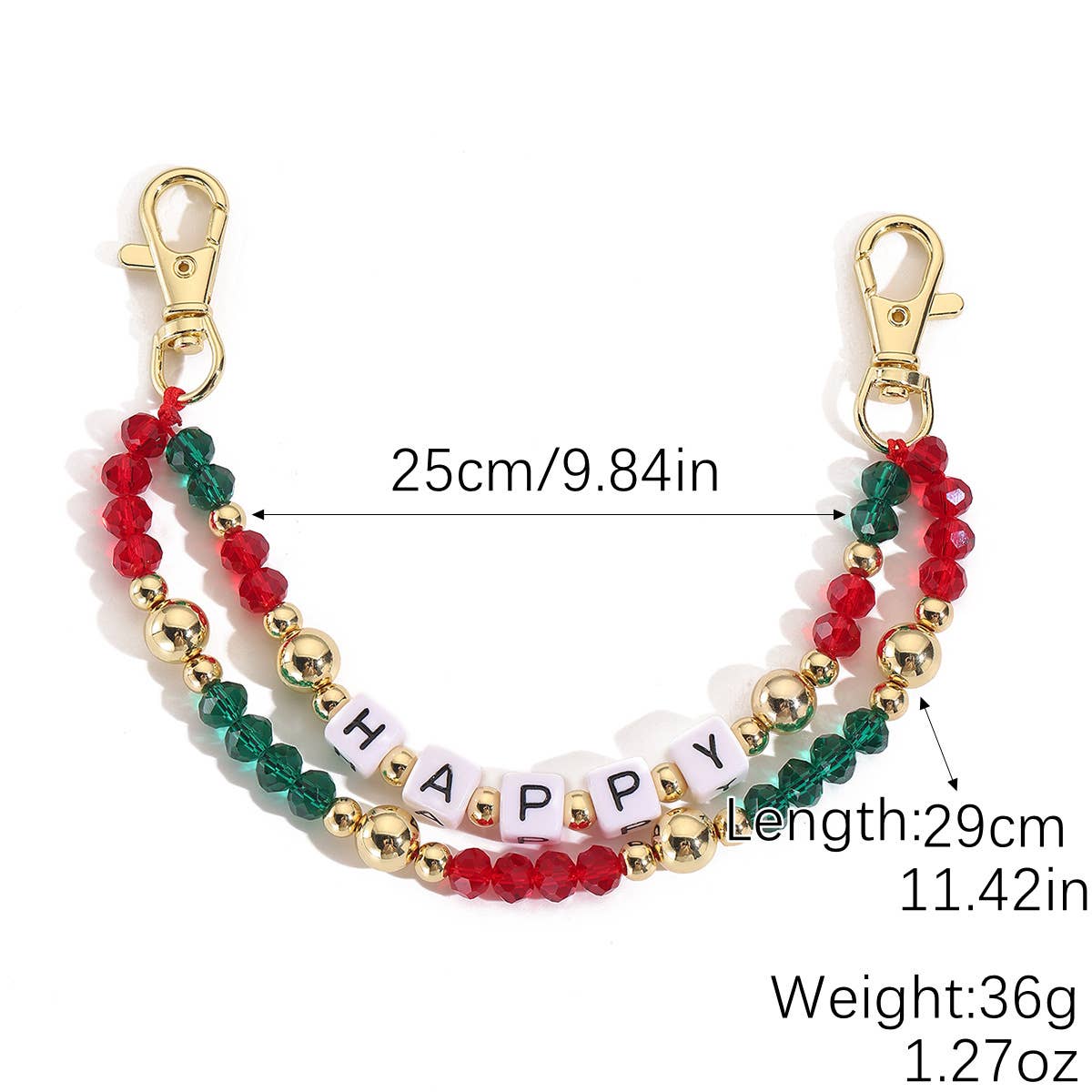 Christmas Atmosphere Keychain Bag Charm