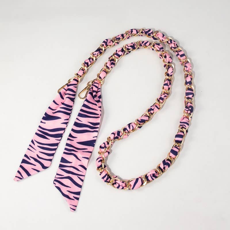 Coco Style Fabric Woven Chain Bag Strap Replacement