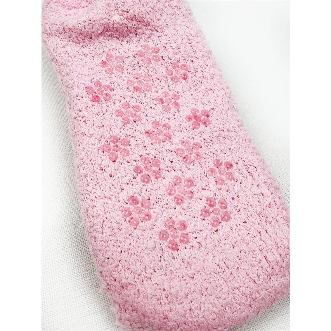 Bunny Printed Soft Fuzzy Slip On Socks