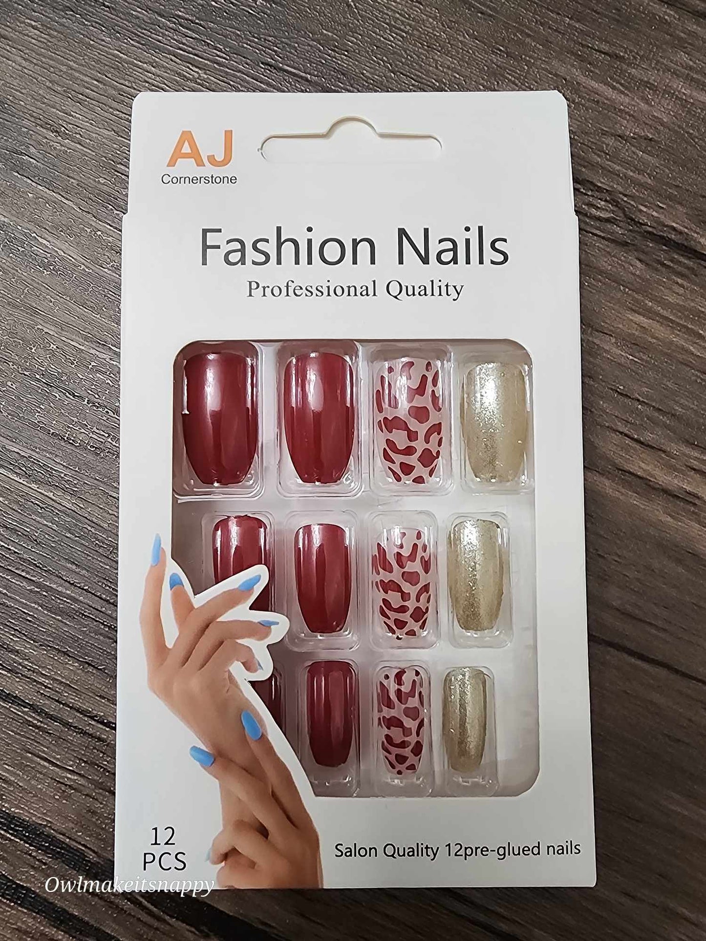 12pc Fashion Nail Set