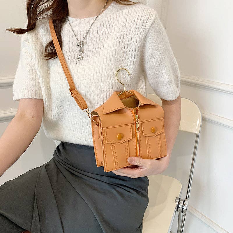 Women Fashion Casual Jacket Small Square Crossbody Bag