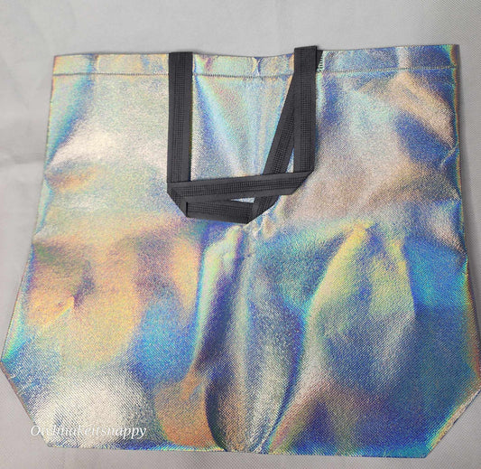 Large holographic reusable bags