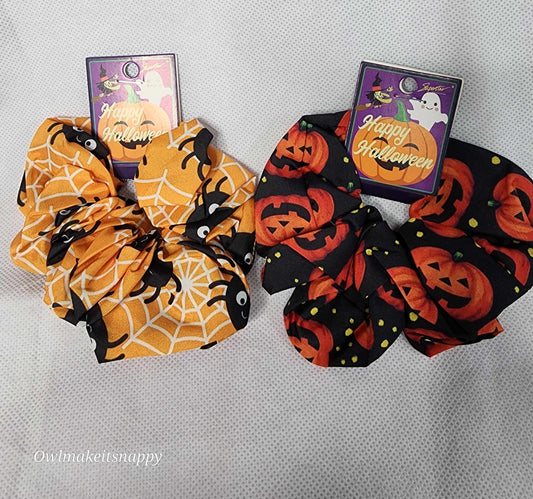 Halloween Scrunchies