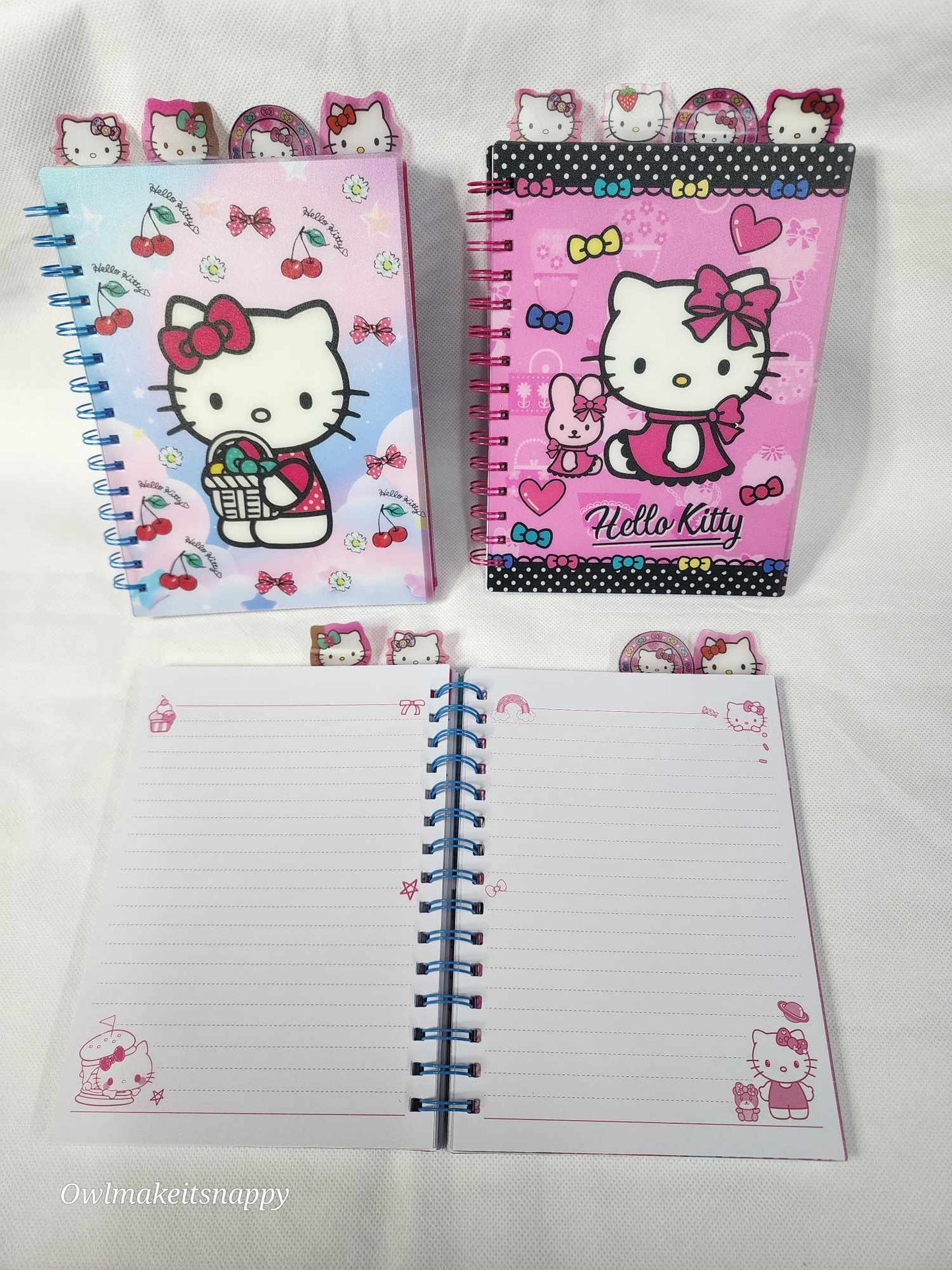 White kitty Notebook