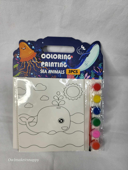 Coloring Painting 3pcs