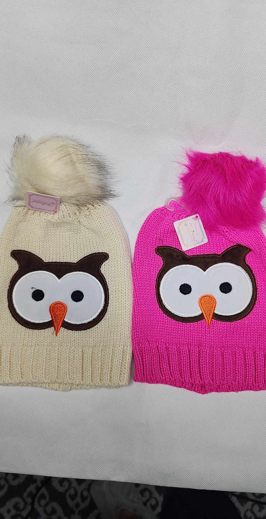 Assorted Owl stretch hats