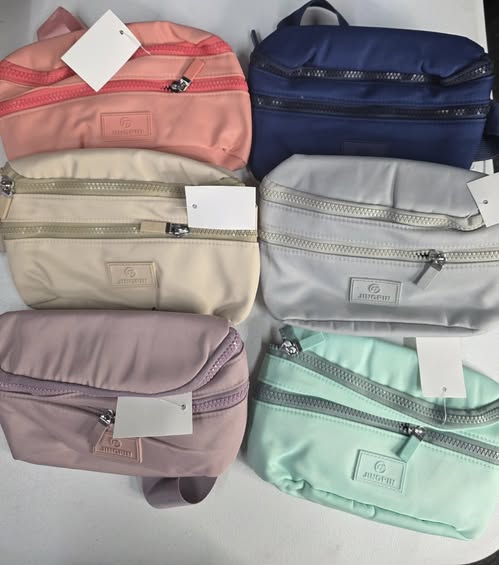Double Zipper Fanny Pack