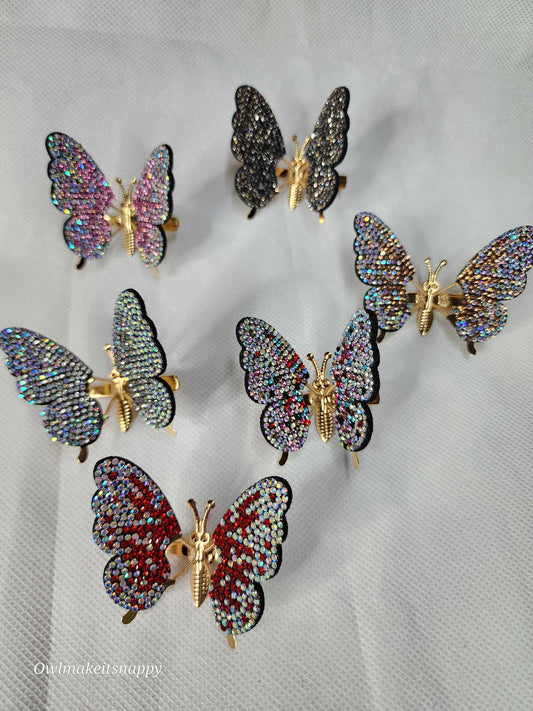 Fluttering Wing Butterfly Hairclip
