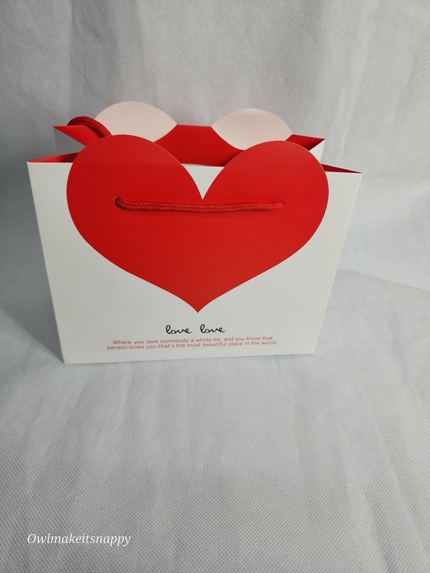 Heart Gift Bag