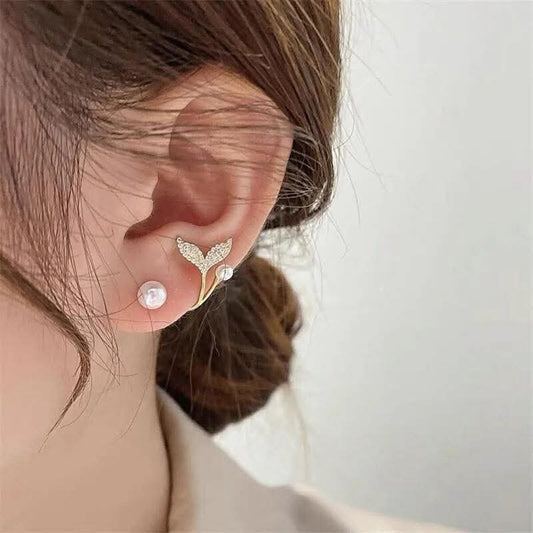 Dolphin Tail Earrings