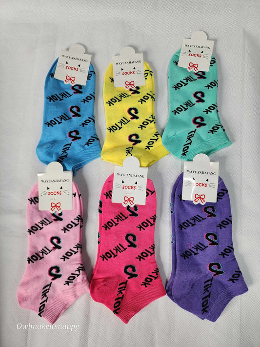 Women Tik Tok ankle socks