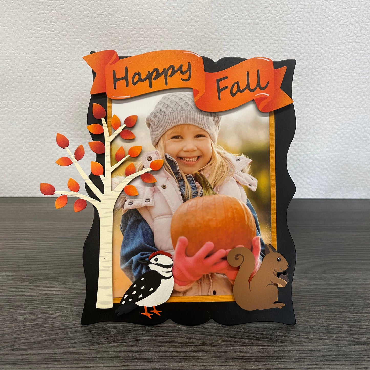 "Happy Fall" Banner Magnet (6.5"w), Harvest Decor