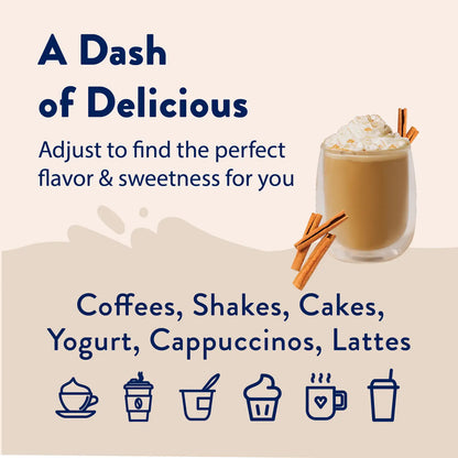 Naturally Sweetened Cinnamon Dolce Syrup - 375ml