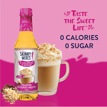 Sugar Free Toasted Coconut Mocha Syrup – 375mL