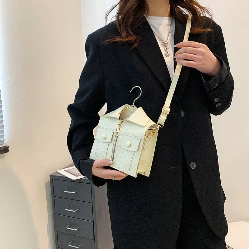 Women Fashion Casual Jacket Small Square Crossbody Bag