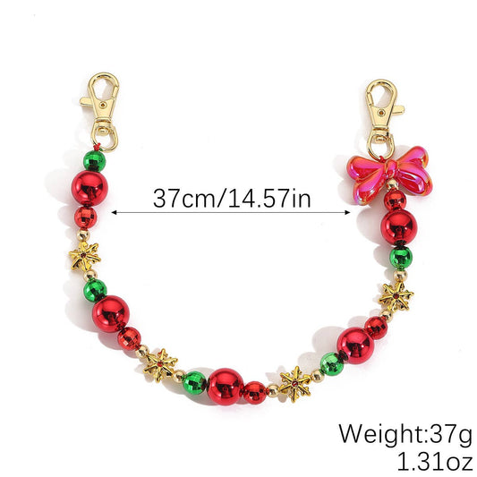 Christmas Atmosphere Keychain Bag Charm