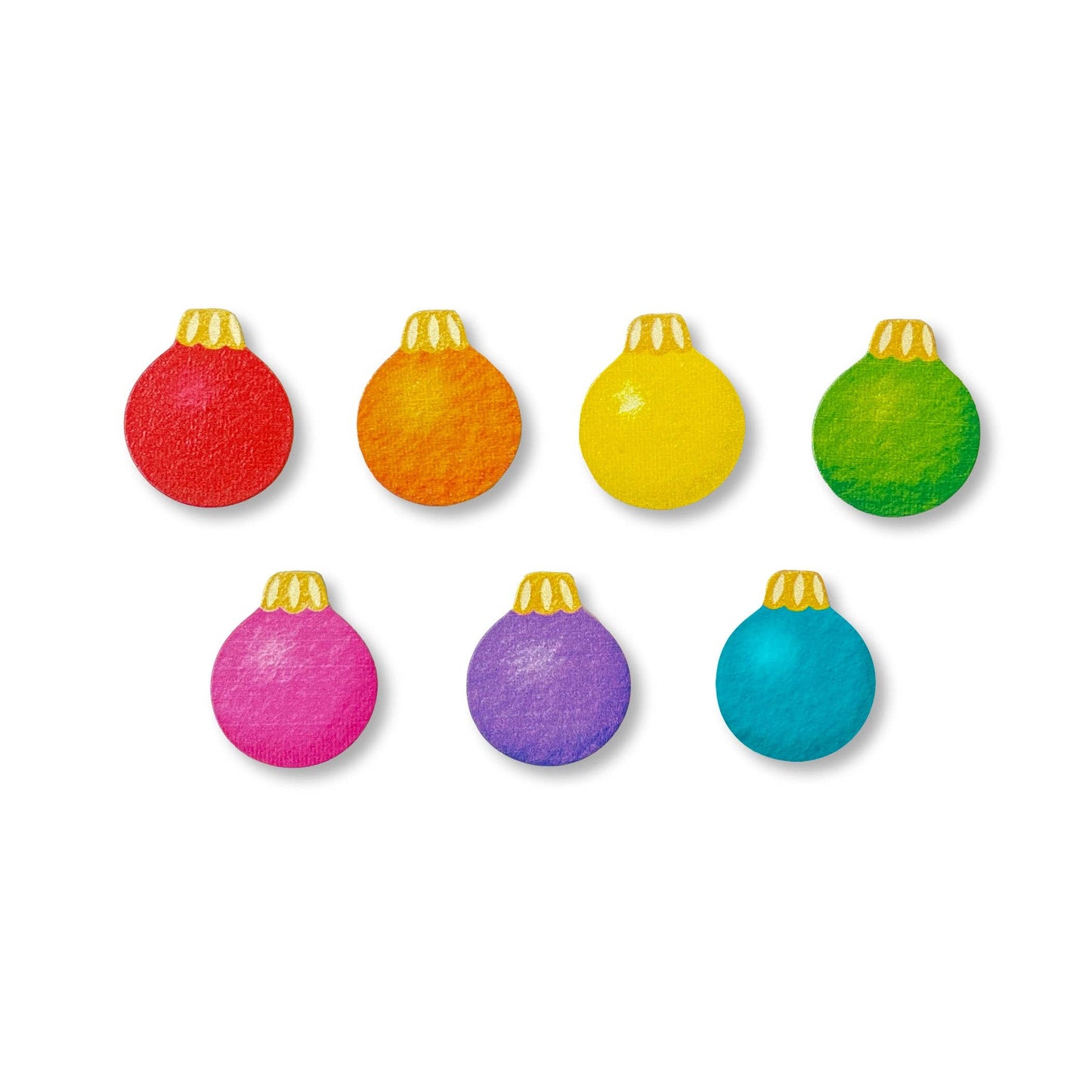 Ornament Magnets S/7, Christmas Decor
