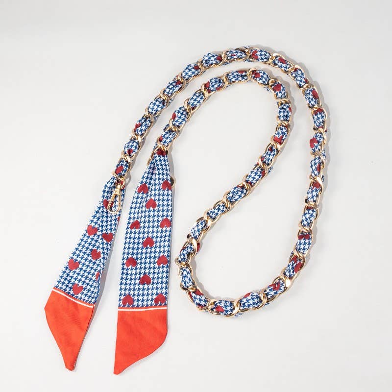 Coco Style Fabric Woven Chain Bag Strap Replacement