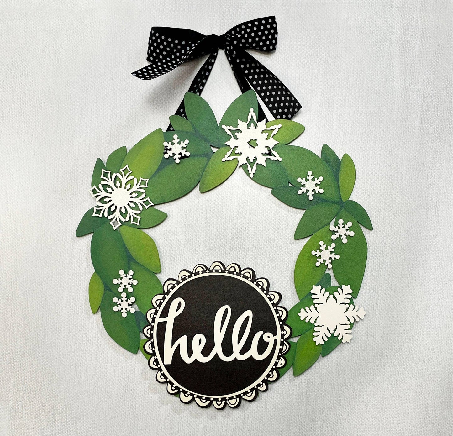 Snowflake Mini Art Pop Magnets S/3, Winter Decor