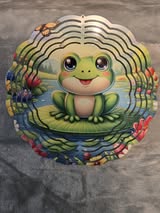 Frog Wind Spinner