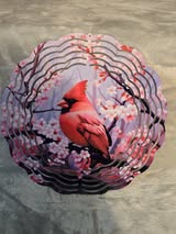 Cardinal Wind Spinner