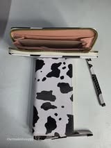 Cow Print Wallet