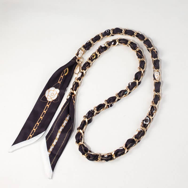 Coco Style Fabric Woven Chain Bag Strap Replacement