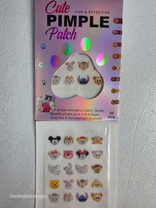 Cute Pimple Patch Character 20ct.