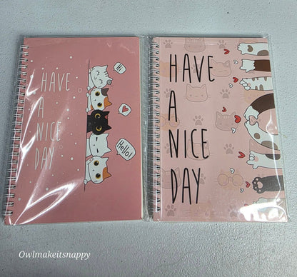 Large Notebook Cats