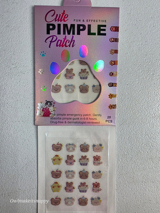 Cute Pimple Patch Bears 20ct.