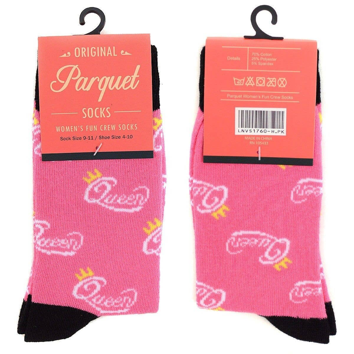 Women's Queen Novelty Socks