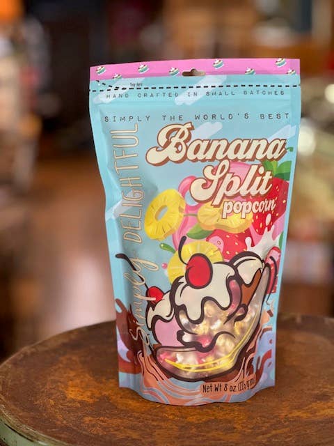 Banana Split Popcorn