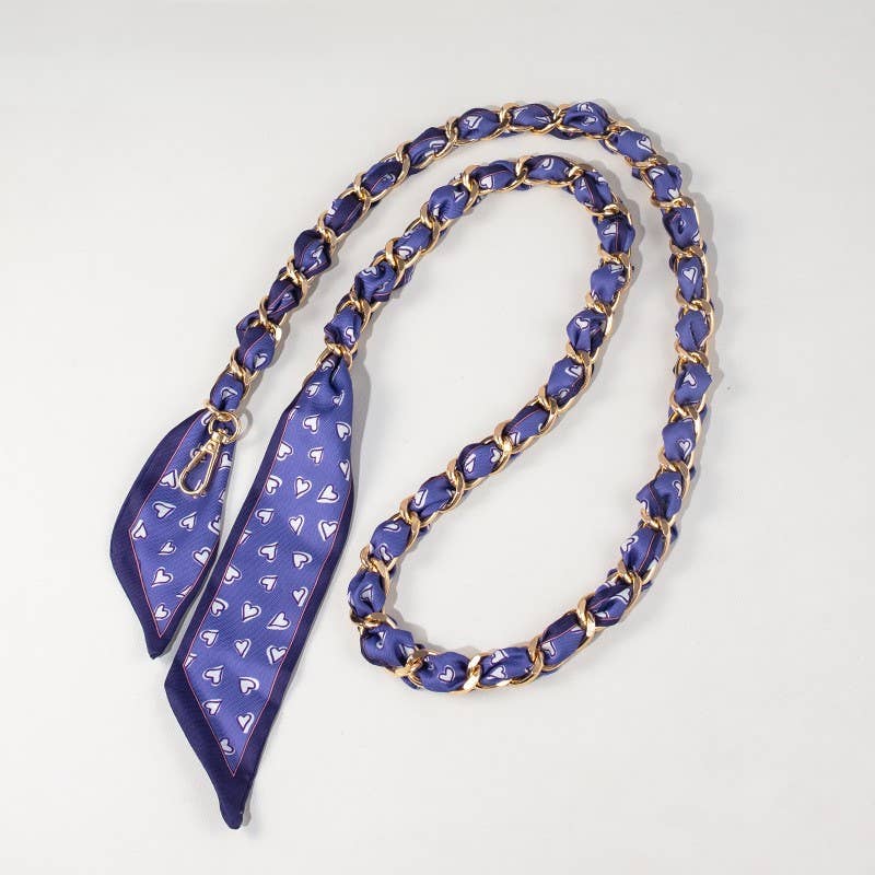 Coco Style Fabric Woven Chain Bag Strap Replacement