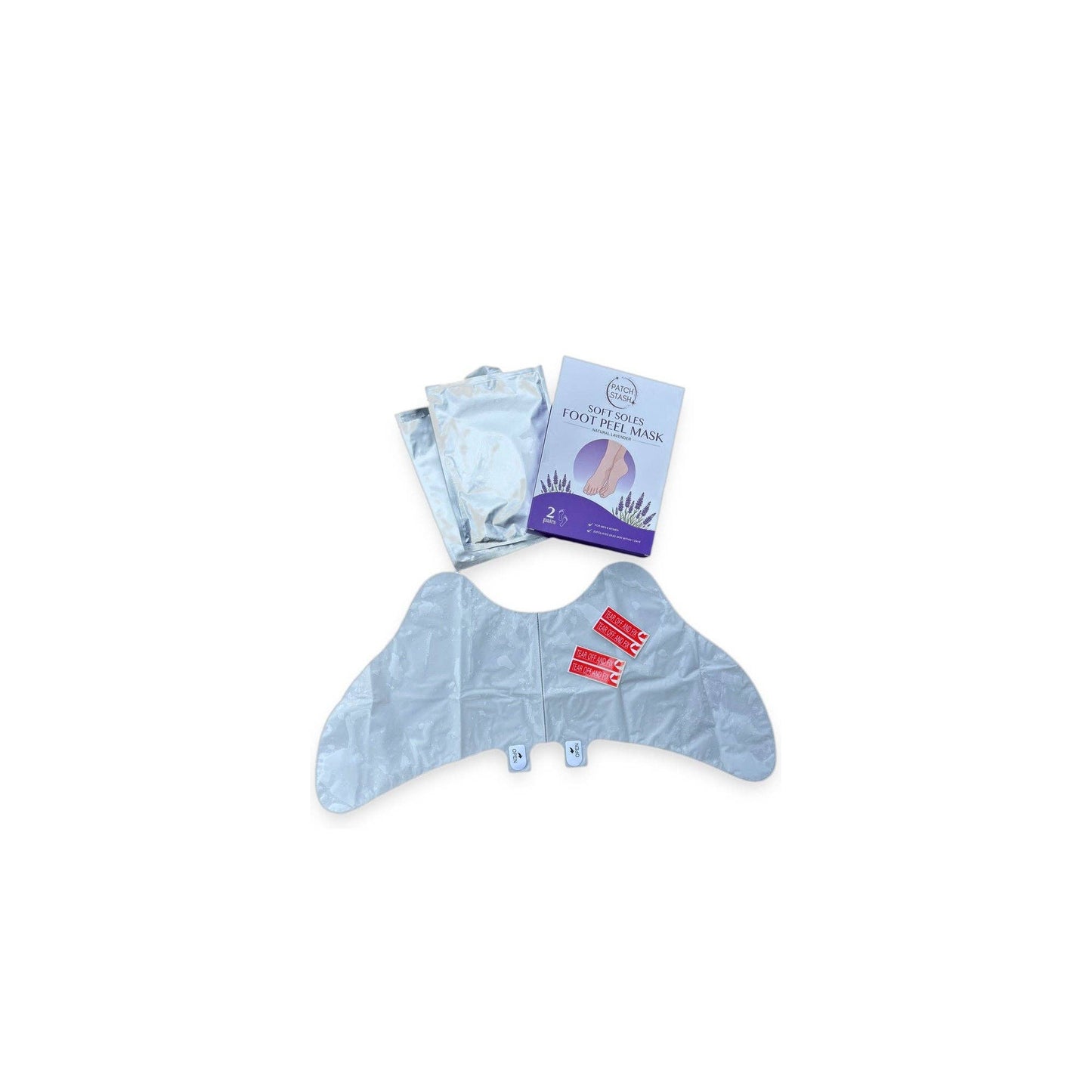 Patch Stash SOFT SOLES Lavendar Foot Peel Mask