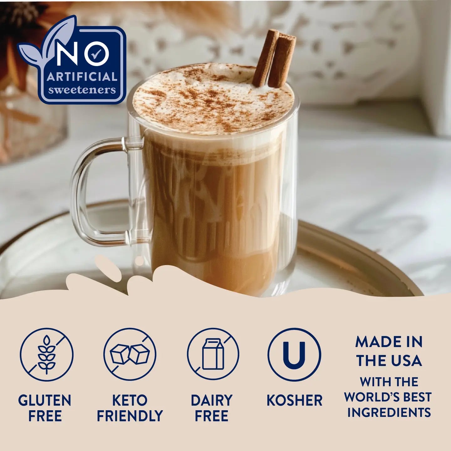 Naturally Sweetened Cinnamon Dolce Syrup - 375ml