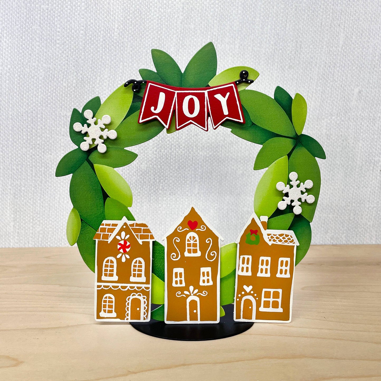 Gingerbread House Mini Art Pop Magnets S/3, Holiday Decor
