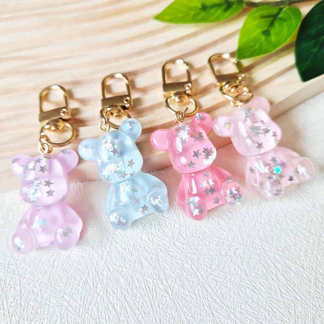 Cute Bear Pendant Candy Key Charms