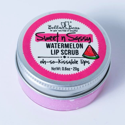 Sweet 'n' Sassy Watermelon Lip Scrub Exfoliator | Lip Care