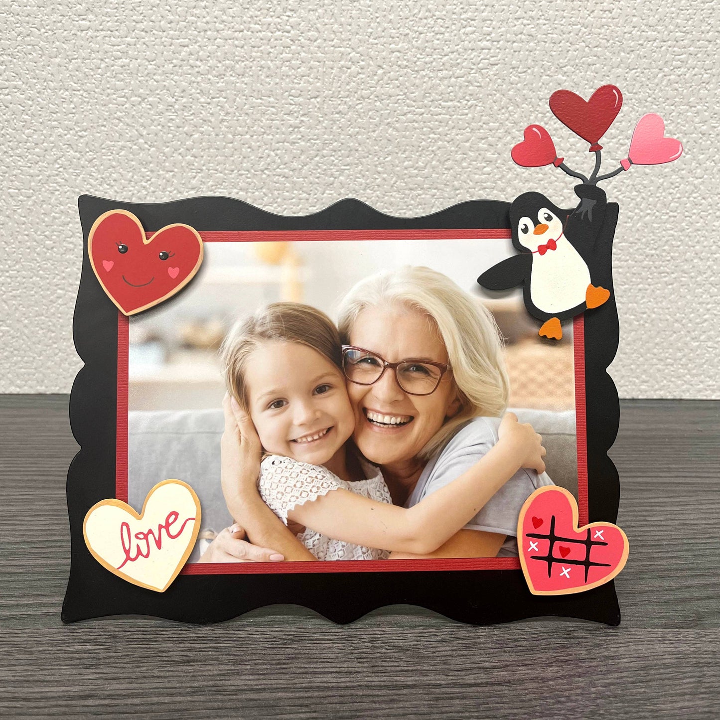 Sugar Cookie Heart Magnets S/3, Valentine's Decor