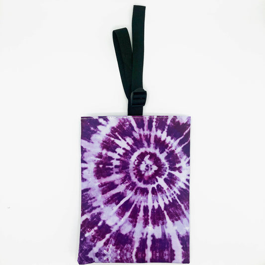 Reusable Car Trash Bag - Purple Tie-Dye