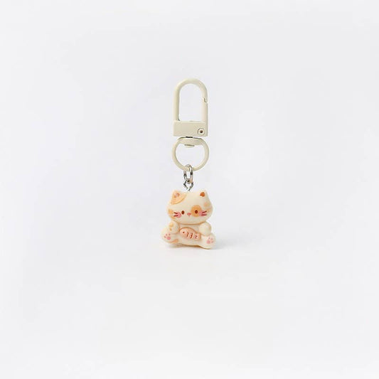 Cute And Funny Cat Keychain