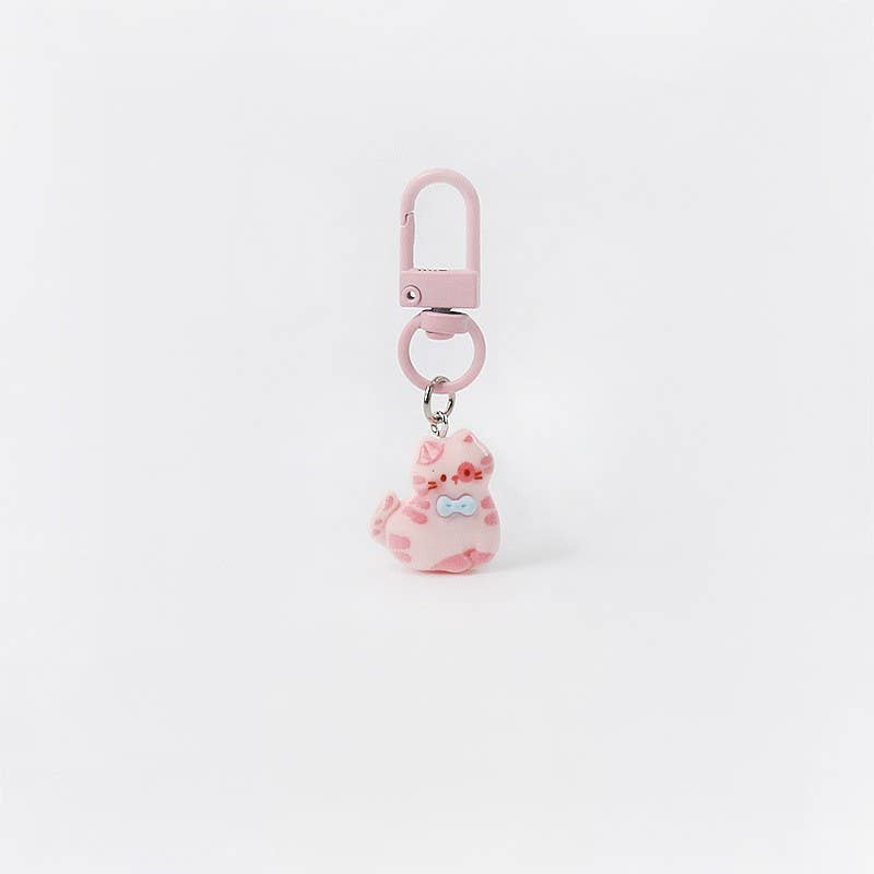 Cute And Funny Cat Keychain