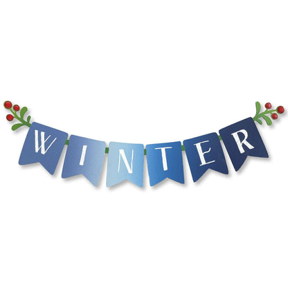 Winter Banner Magnet